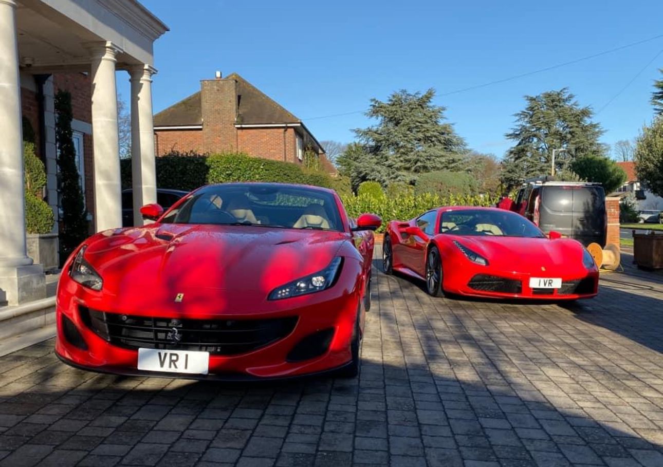 Number Plates VR 1 and 1 VR